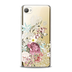 Lex Altern TPU Silicone HTC Case Floral Mandala