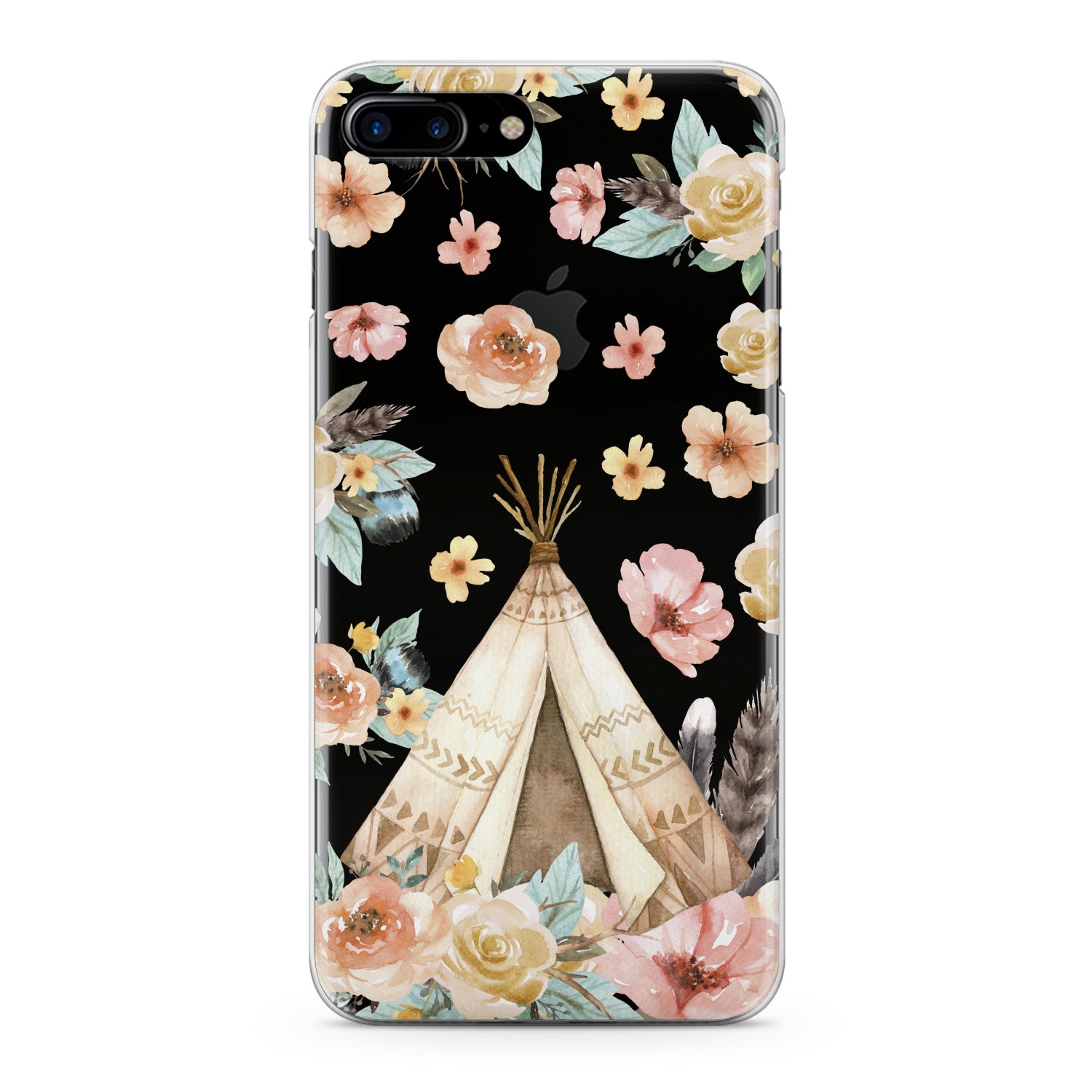 Lex Altern Floral Wigwam Phone Case for your iPhone & Android phone.