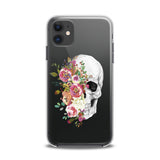 Lex Altern TPU Silicone iPhone Case Floral Skull