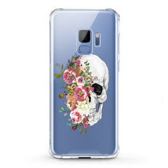 Lex Altern TPU Silicone Samsung Galaxy Case Floral Skull