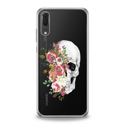 Lex Altern Floral Skull Huawei Honor Case