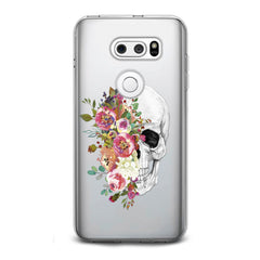 Lex Altern TPU Silicone LG Case Floral Skull