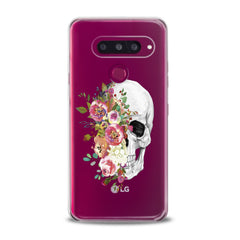 Lex Altern TPU Silicone Phone Case Floral Skull