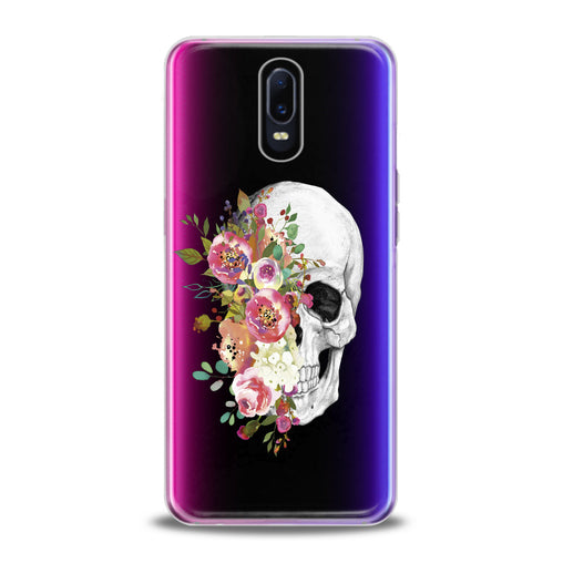Lex Altern Floral Skull Oppo Case