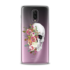 Lex Altern TPU Silicone OnePlus Case Floral Skull