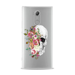 Lex Altern TPU Silicone Sony Xperia Case Floral Skull