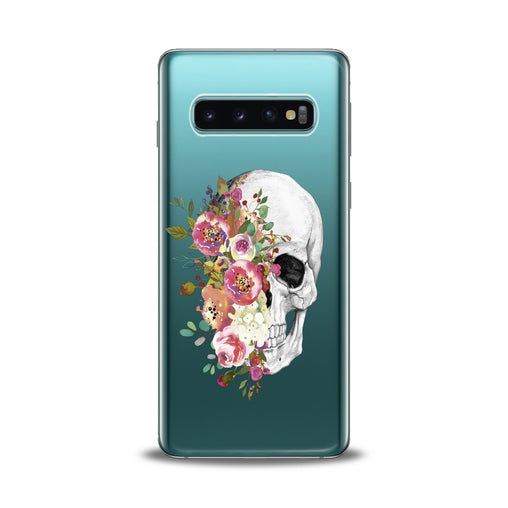 Lex Altern Floral Skull Samsung Galaxy Case