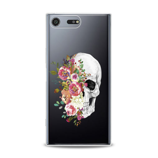 Lex Altern Floral Skull Sony Xperia Case