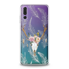 Lex Altern TPU Silicone Huawei Honor Case Floral Antlers