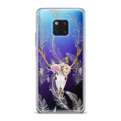 Lex Altern TPU Silicone Huawei Honor Case Floral Antlers