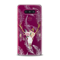 Lex Altern TPU Silicone Phone Case Floral Antlers