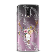 Lex Altern TPU Silicone OnePlus Case Floral Antlers