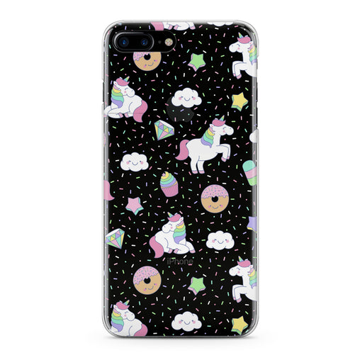 Lex Altern Unicorn Donut Art Phone Case for your iPhone & Android phone.
