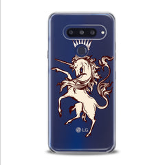 Lex Altern TPU Silicone LG Case Royal Unicorn