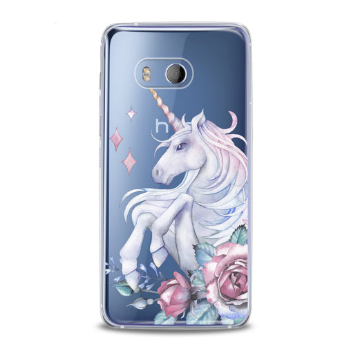 Lex Altern Floral Unicorn HTC Case