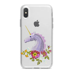 Lex Altern TPU Silicone Phone Case Purple Unicorn