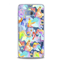 Lex Altern Colorful Unicorn Art HTC Case
