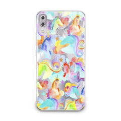 Lex Altern TPU Silicone Asus Zenfone Case Colorful Unicorn Art