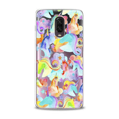 Lex Altern TPU Silicone OnePlus Case Colorful Unicorn Art