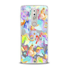 Lex Altern TPU Silicone Nokia Case Colorful Unicorn Art
