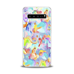 Lex Altern TPU Silicone Samsung Galaxy Case Colorful Unicorn Art