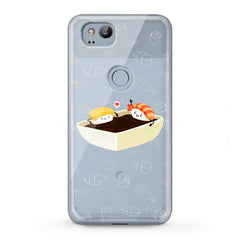 Lex Altern TPU Silicone Google Pixel Case Cute Sushi