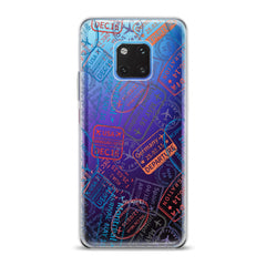 Lex Altern TPU Silicone Huawei Honor Case Colored Stamps