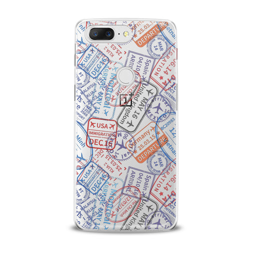 Lex Altern Colored Stamps OnePlus Case