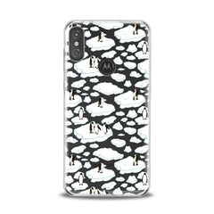 Lex Altern TPU Silicone Motorola Case Arctic Penguins