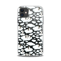 Lex Altern TPU Silicone iPhone Case Arctic Penguins