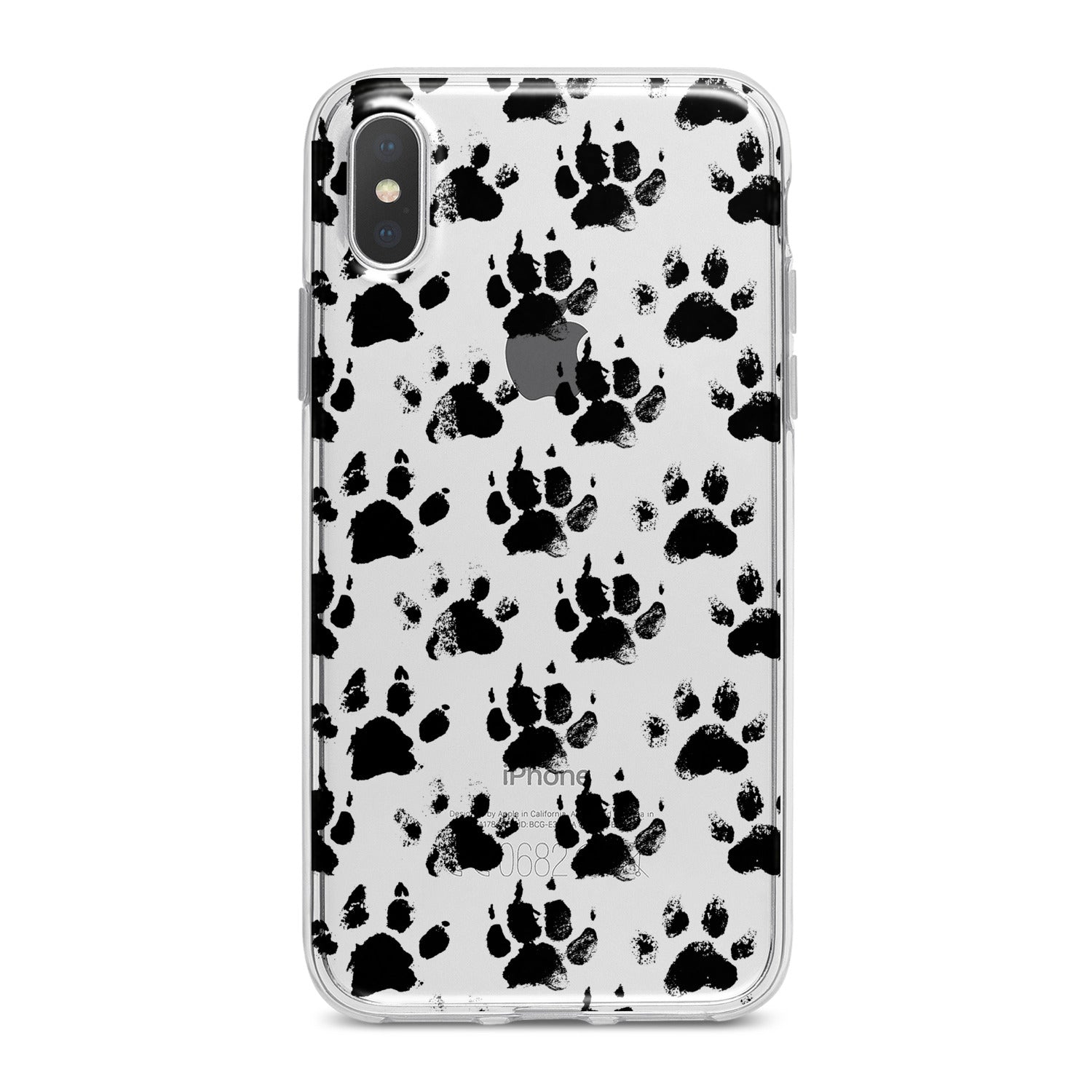 Lex Altern Doggy Paws Pattern Phone Case for your iPhone & Android phone.