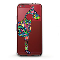 Lex Altern TPU Silicone Google Pixel Case Colorful Dog