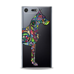 Lex Altern TPU Silicone Sony Xperia Case Colorful Dog