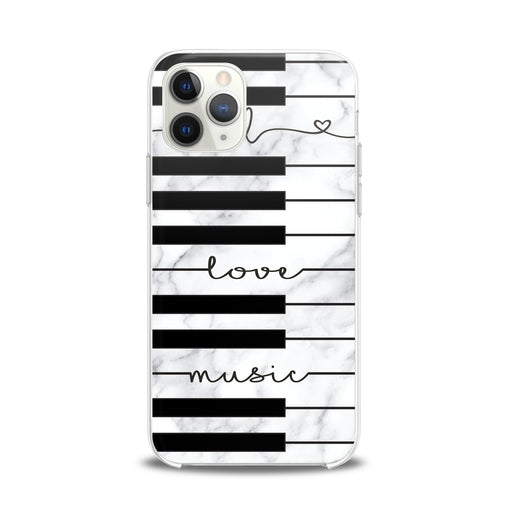 Lex Altern TPU Silicone iPhone Case Lovely Piano Keys