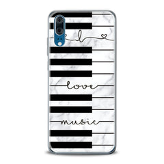 Lex Altern TPU Silicone Huawei Honor Case Lovely Piano Keys