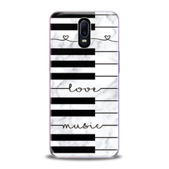 Lex Altern TPU Silicone Oppo Case Lovely Piano Keys