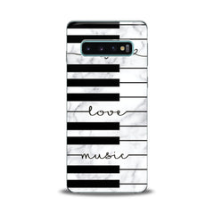 Lex Altern TPU Silicone Samsung Galaxy Case Lovely Piano Keys