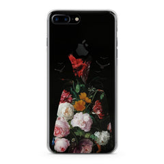 Lex Altern TPU Silicone Phone Case Floral Maleficent