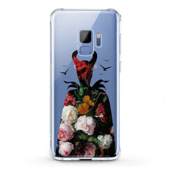 Lex Altern TPU Silicone Samsung Galaxy Case Floral Maleficent
