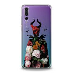 Lex Altern Floral Maleficent Huawei Honor Case