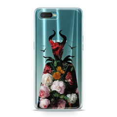 Lex Altern TPU Silicone Oppo Case Floral Maleficent