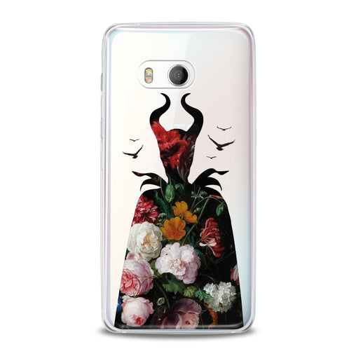 Lex Altern Floral Maleficent HTC Case
