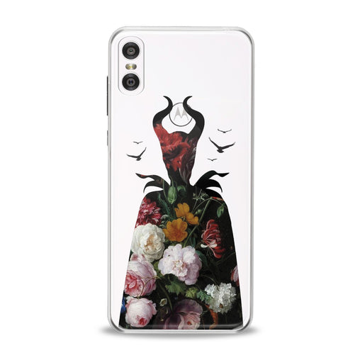 Lex Altern Floral Maleficent Motorola Case