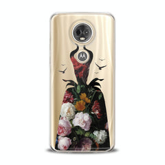 Lex Altern TPU Silicone Motorola Case Floral Maleficent