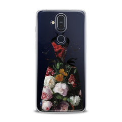 Lex Altern TPU Silicone Nokia Case Floral Maleficent