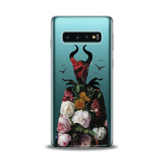 Lex Altern TPU Silicone Samsung Galaxy Case Floral Maleficent