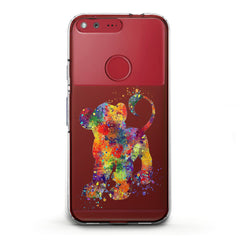 Lex Altern TPU Silicone Google Pixel Case Colorful Lion