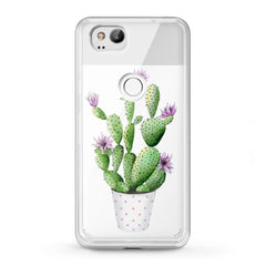 Lex Altern TPU Silicone Google Pixel Case Cactus Plant Art