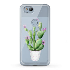 Lex Altern TPU Silicone Google Pixel Case Cactus Plant Art