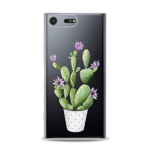 Lex Altern Cactus Plant Art Sony Xperia Case